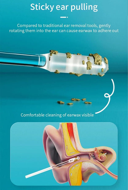 24 Pcs Ear Wax Cleaner Sticks